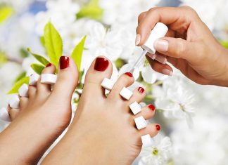 Rasfat pentru picioare: pedichiura SPA